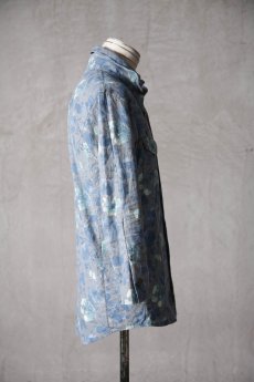 画像16: Thee Old CIRCUS / F011-1912 / Wc flower #2602 Harvested TQ Sleeve SHIRTS / Delphinium LOND (16)