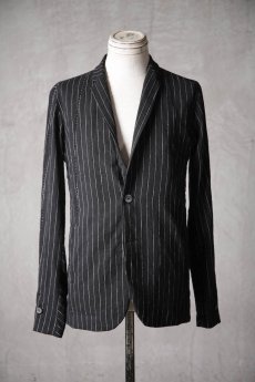 画像3: Thee Old CIRCUS / F010-1801 / Old Linen st cloth STP Harvested Sleeve TAILORD JACKET UNLINED / Adenium REMEMBER (3)