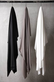 画像3: Thee Old CIRCUS / K015-1061 / Ice Tencel by Inri U NECK HALF SLEEVE / Black Viola DEAR WELCOME (3)