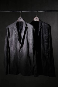 画像1: Thee Old CIRCUS / F010-1801 / Old Linen st cloth STP Harvested Sleeve TAILORD JACKET UNLINED / Adenium REMEMBER (1)