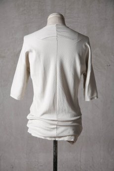 画像10: Thee Old CIRCUS / K006-1010 / Ultimate rib knit One Peace HALF SLEEVE / Scutellaria pekinensis Maxim ORIGAMI (10)