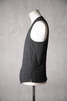 画像6: Thee Old CIRCUS / F010-8103 / Old Linen st cloth STP Night Bird VEST / Adenium MURIEL (6)