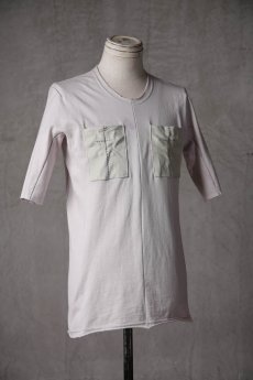 画像5: Thee Old CIRCUS / K016-1013 / Pablo W-MVS 30 Harvest U Neck Half SLEEVE with PKT / Periwinkle METAL MOON (5)