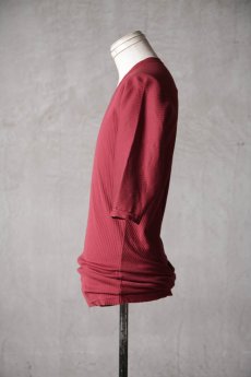 画像15: Thee Old CIRCUS / K006-1010 / Ultimate rib knit One Peace HALF SLEEVE / Scutellaria pekinensis Maxim ORIGAMI (15)