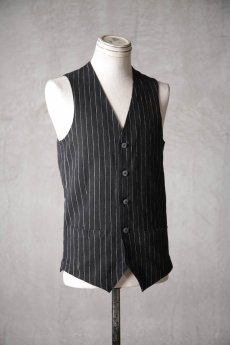 画像5: Thee Old CIRCUS / F010-8103 / Old Linen st cloth STP Night Bird VEST / Adenium MURIEL (5)
