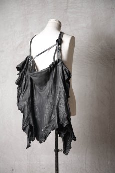 画像6: Thee Old CIRCUS / L801-3103 / Native Deer skin Drawing Strings BAG / Native Daisy FRAGMENT (6)