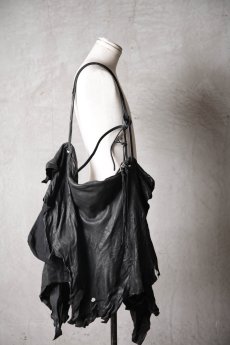 画像8: Thee Old CIRCUS / L801-3103 / Native Deer skin Drawing Strings BAG / Native Daisy FRAGMENT (8)