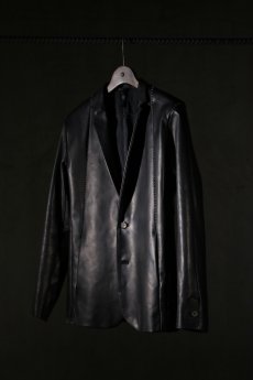 画像1: Thee Old CIRCUS / L711-1802 / Bloody Horse Harvested Sleeve TAILORD JACKET LINED / Spiderlily MEDITATION (1)