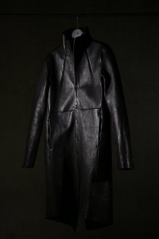 画像1: Thee Old CIRCUS / L891-1501 / Native Deer skin KB Harvested LONG SLEEVE DISTORTION NECK LONG SHIRTS / Nativeblooddaisy LATIK (1)