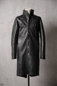 画像4: Thee Old CIRCUS / L891-1501 / Native Deer skin KB Harvested LONG SLEEVE DISTORTION NECK LONG SHIRTS / Nativeblooddaisy LATIK (4)