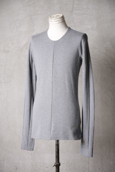画像12: Thee Old CIRCUS / K018-1024 / Cmilarib Harvested MW U NECK LONG SLEEVE / Cirsiumvulgare IMBASSA (12)