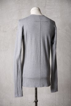 画像17: Thee Old CIRCUS / K018-1024 / Cmilarib Harvested MW U NECK LONG SLEEVE / Cirsiumvulgare IMBASSA (17)