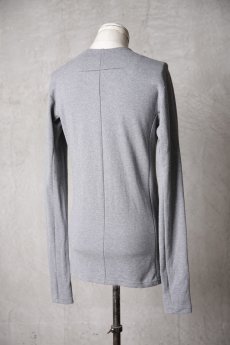 画像16: Thee Old CIRCUS / K018-1024 / Cmilarib Harvested MW U NECK LONG SLEEVE / Cirsiumvulgare IMBASSA (16)