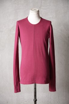 画像19: Thee Old CIRCUS / K018-1024 / Cmilarib Harvested MW U NECK LONG SLEEVE / Cirsiumvulgare IMBASSA (19)