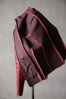 画像12: Thee Old CIRCUS / L891-1212 / Native Deer skin KB Harvested Sleeve DISTORTION NECK LONG SLEEVE / Nativeblooddaisy PORDOSOL (12)