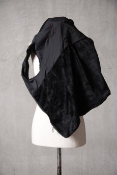 画像12: Thee Old CIRCUS / F016-1400 / Parawax WARcloth Harvested LONG SLEEVE DISTORTION SHIRTS NECK COACH JACKET LINED / Smokeyolive REVERB (12)