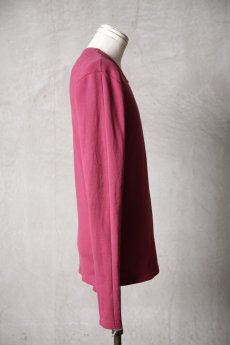 画像23: Thee Old CIRCUS / K018-1024 / Cmilarib Harvested MW U NECK LONG SLEEVE / Cirsiumvulgare IMBASSA (23)