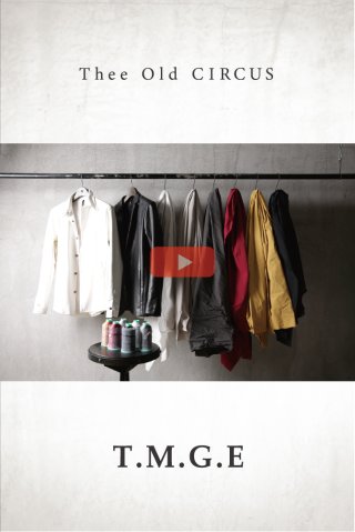 thee old circus ホースレザーシャツ　ブラウン T.M.G.E - EDEN