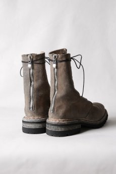 画像22: incarnation / インカネーション / 11V-7957VB / HORSE LEATHER BZ-1 BACK ZIP LINED VIBRAM SOLES GOODYEAR WELT PIECE DYED (22)