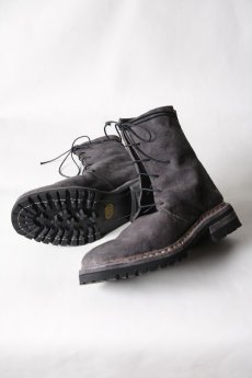 画像17: incarnation / インカネーション / 11V-7957VB / HORSE LEATHER BZ-1 BACK ZIP LINED VIBRAM SOLES GOODYEAR WELT PIECE DYED (17)
