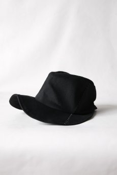 画像20: Thee Old CIRCUS / F002-3091 / Iron st denim Sewing HAT CAP / Iron Rose PUZU (20)