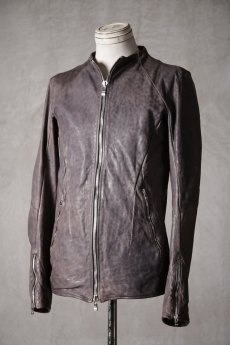 画像18: incarnation / インカネーション / 11-41477-EDEN / HORSE LEATHER " BANZAI JE-1 " NO COLLAR BZ LINED (18)