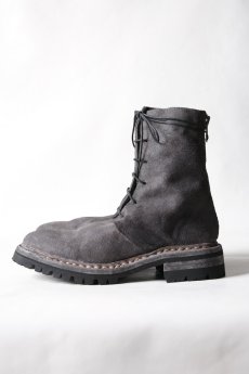 画像12: incarnation / インカネーション / 11V-7957VB / HORSE LEATHER BZ-1 BACK ZIP LINED VIBRAM SOLES GOODYEAR WELT PIECE DYED (12)