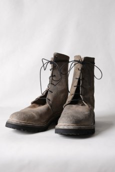 画像18: incarnation / インカネーション / 11V-7957VB / HORSE LEATHER BZ-1 BACK ZIP LINED VIBRAM SOLES GOODYEAR WELT PIECE DYED (18)