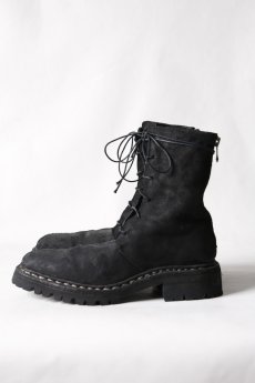 画像4: incarnation / インカネーション / 11V-7957VB / HORSE LEATHER BZ-1 BACK ZIP LINED VIBRAM SOLES GOODYEAR WELT PIECE DYED (4)