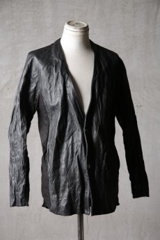 画像5: Wir Lineal / リネアル / LK791-W116 / Dress Iwhanf Inorganic DRESS CARDIE NC JACKET / Einsam (5)