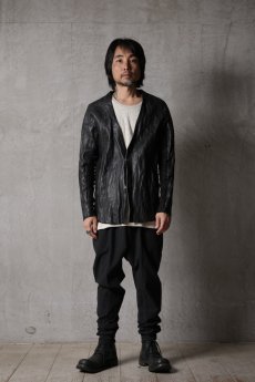 画像14: Wir Lineal / リネアル / LK791-W116 / Dress Iwhanf Inorganic DRESS CARDIE NC JACKET / Einsam (14)