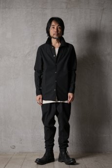画像12: Wir Lineal / リネアル / KL011-W103 / Protean knit melton Inorganic DRESS SHIRTS / Blinken (12)
