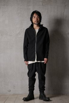 画像12: Wir Lineal / リネアル / KL011-W105 / Protean knit melton Inorganic DRESS ZIP HOODIE / Nicht mehr (12)