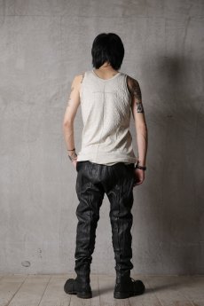 画像6: Wir Lineal / リネアル / LK791-W110 / Dress Iwhanf Inorganic DRESS PANTS #2 / Nadel (6)