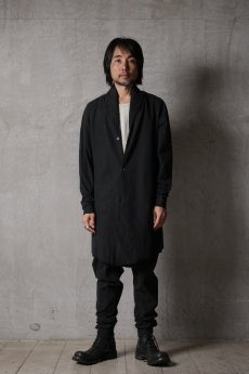 画像13: Wir Lineal / リネアル / KL011-W112 / Protean knit melton Inorganic DRESS CARDIECOAT / Bosch (13)