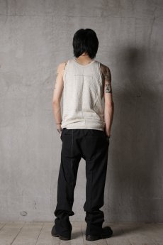 画像5: Wir Lineal / リネアル / KL011-W122 / Protean knit melton Inorganic DRESS PANTS #3 / Laden (5)