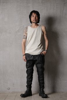 画像5: Wir Lineal / リネアル / LK791-W110 / Dress Iwhanf Inorganic DRESS PANTS #2 / Nadel (5)