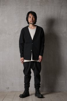 画像12: Wir Lineal / リネアル / KL011-W116 / Protean knit melton Inorganic DRESS CARDIE NC JACKET / Einsam (12)