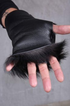 画像10: incarnation / インカネーション /  31991-8660 ムートングローブ SHEEP SHEARLING  GLOVE SPAIRAL ZIP #2 (10)