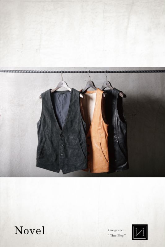 incarnation / インカネーション / 11-2217 / ” HORSE LEATHER ” VEST 4B LINED