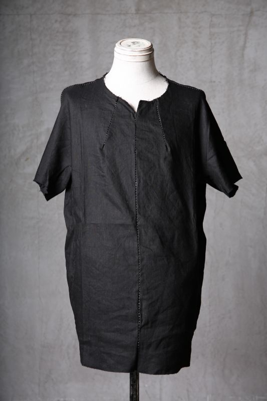 Wir Lineal / リネアル / WL-1102 / Inorganic structure dolman sleeve L/R T-shirts