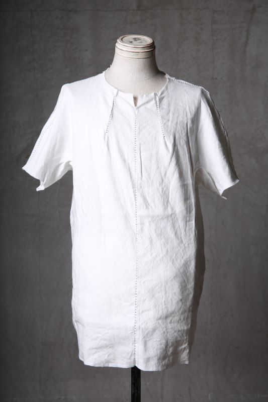 Wir Lineal / リネアル / WL-1102 / Inorganic structure dolman sleeve L/R T-shirts