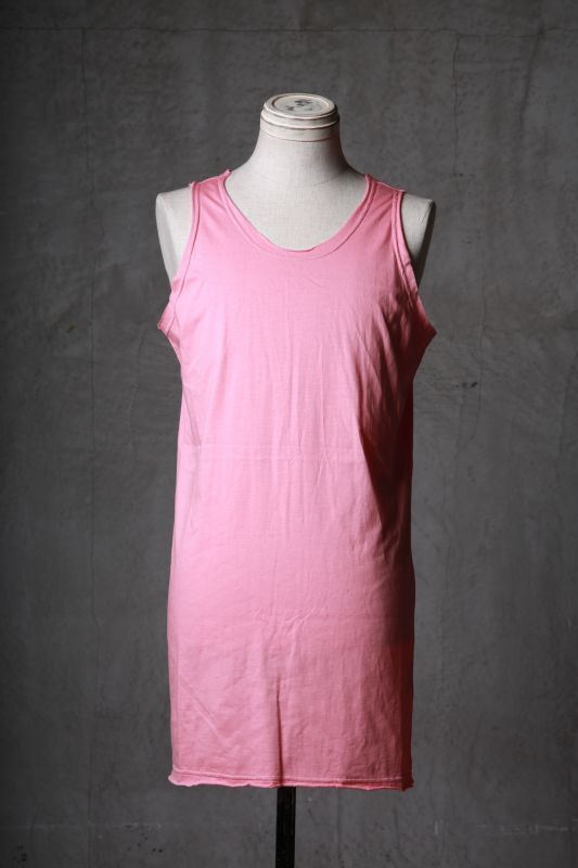 Wir Lineal / リネアル / WL-1105 / Inorganic structure C/L Tank top