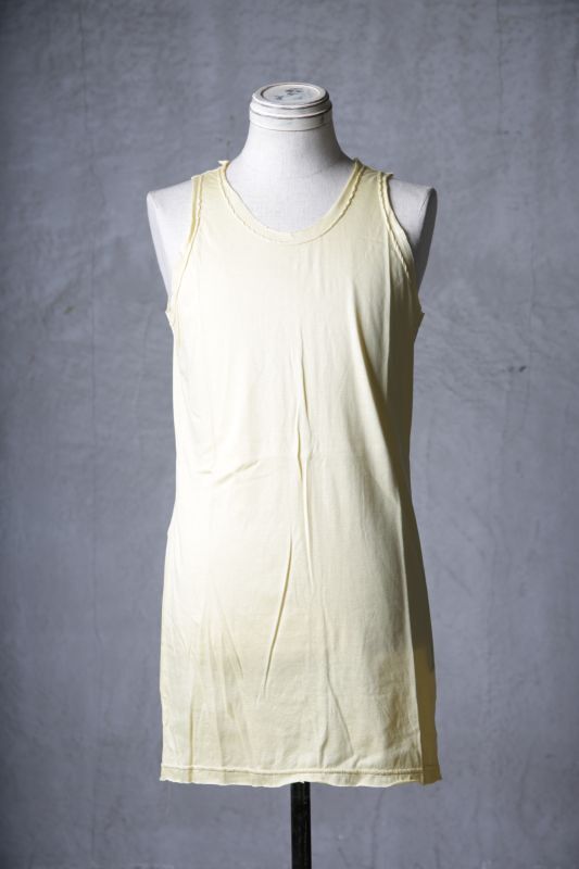 Wir Lineal / リネアル / WL-1105 / Inorganic structure C/L Tank top