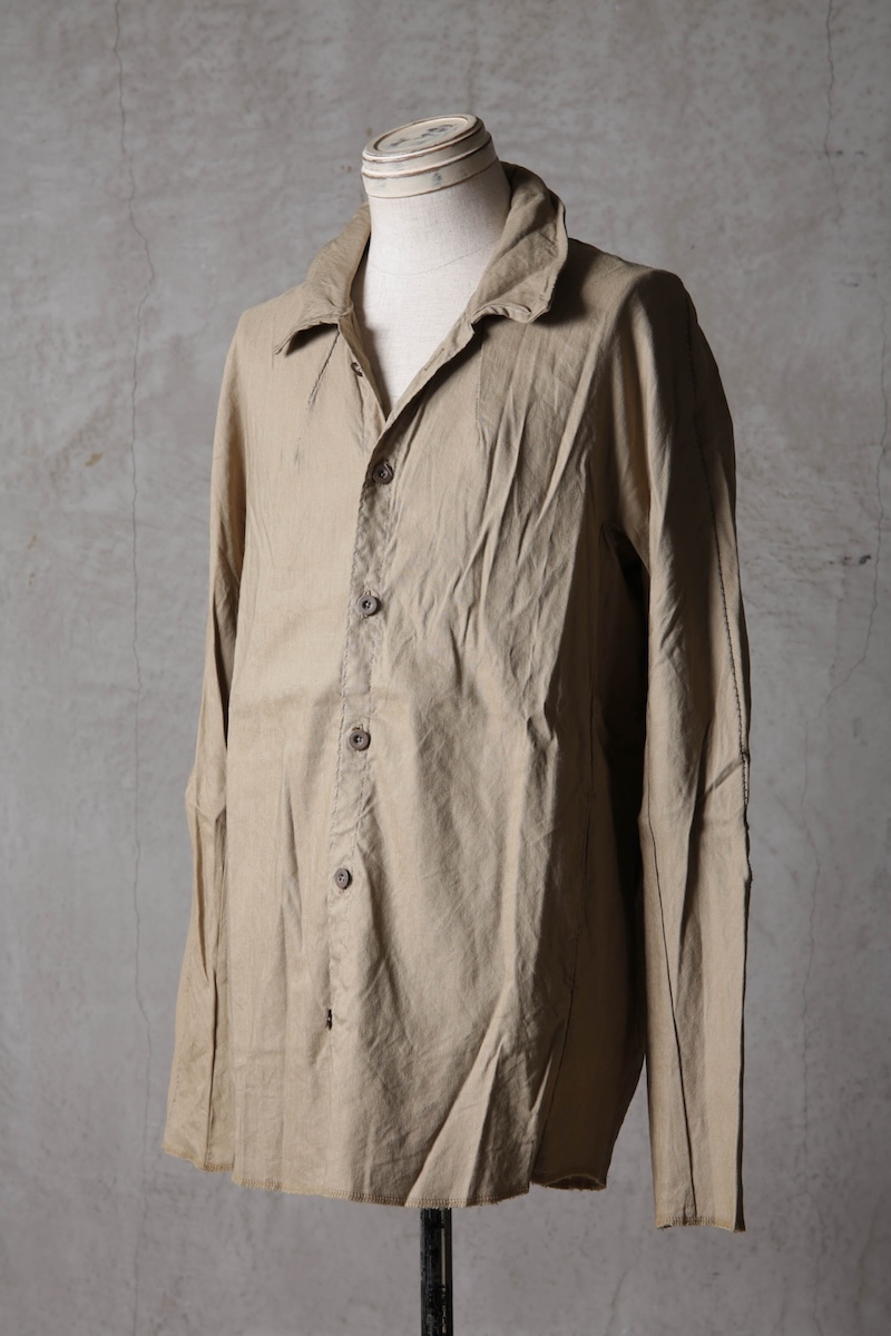 画像21: Wir Lineal / リネアル / FL721-W103 / Inorganic DRESS SHIRTS Dress LR st cloth / Blinken (21)