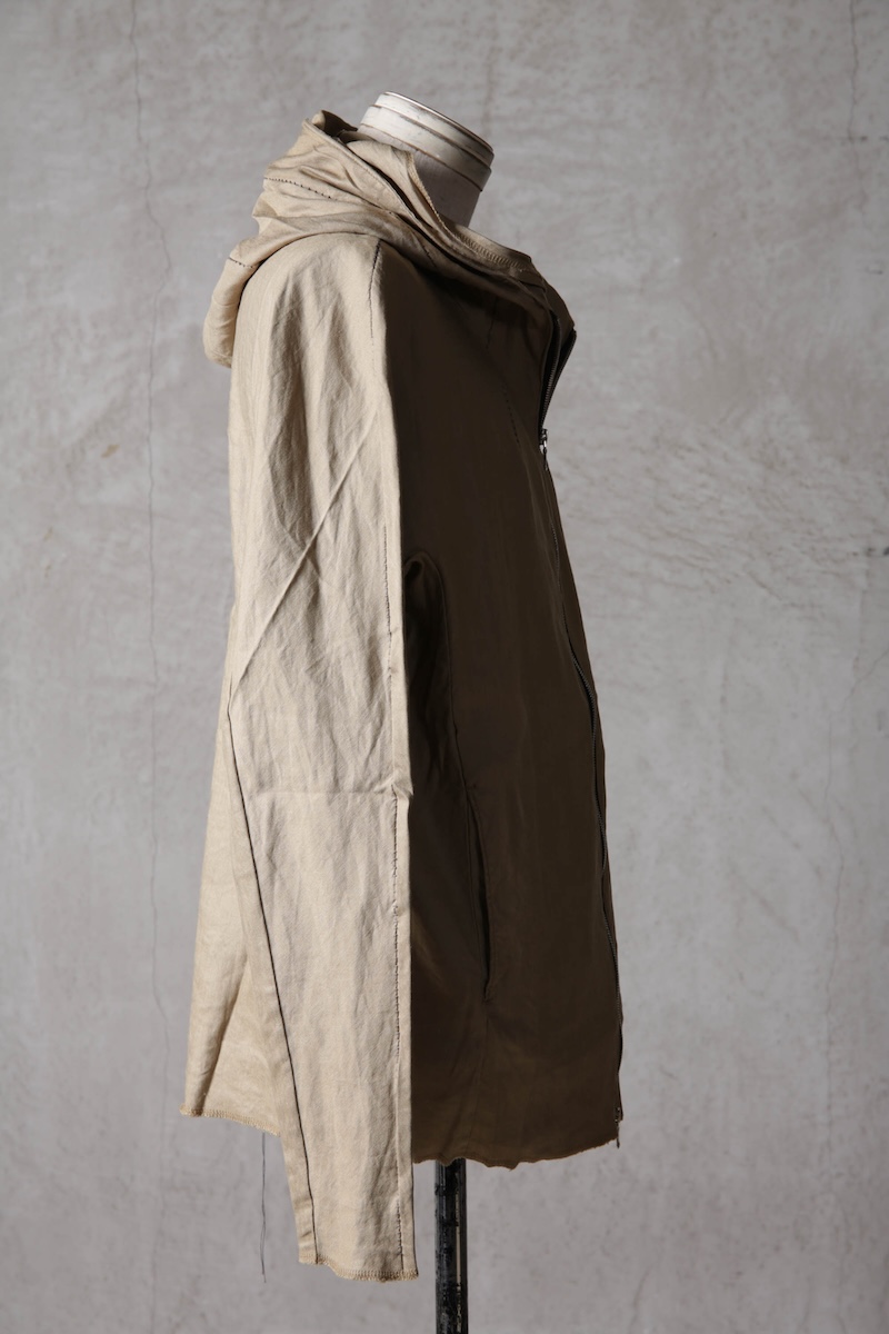 画像24: Wir Lineal / リネアル / FL721-W105 / Inorganic DRESS HOODIE Dress LR st cloth / Nicht mehr (24)