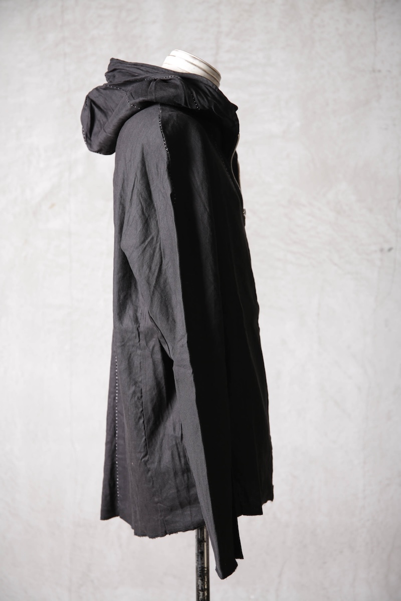 画像6: Wir Lineal / リネアル / FL721-W105 / Inorganic DRESS HOODIE Dress LR st cloth / Nicht mehr (6)