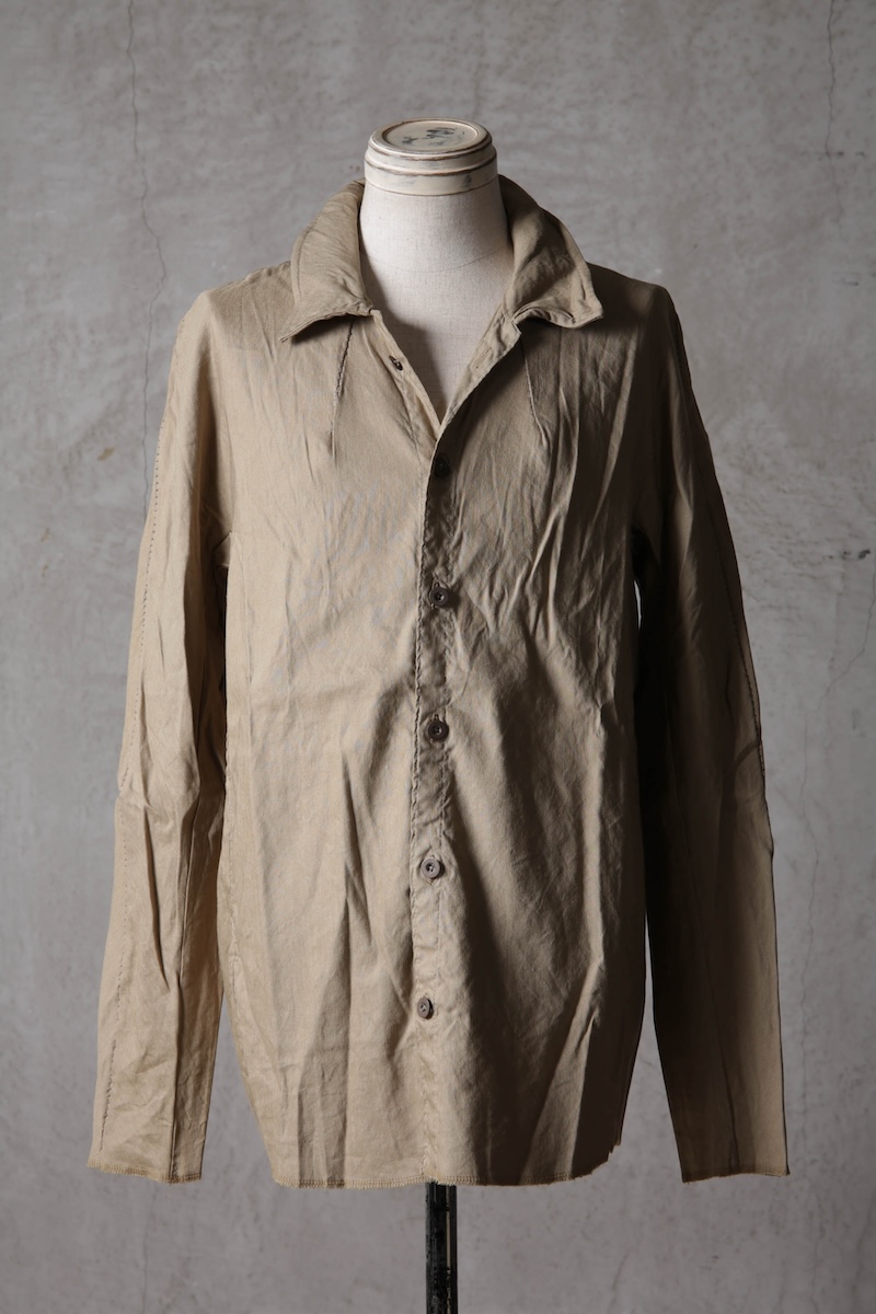 画像20: Wir Lineal / リネアル / FL721-W103 / Inorganic DRESS SHIRTS Dress LR st cloth / Blinken (20)