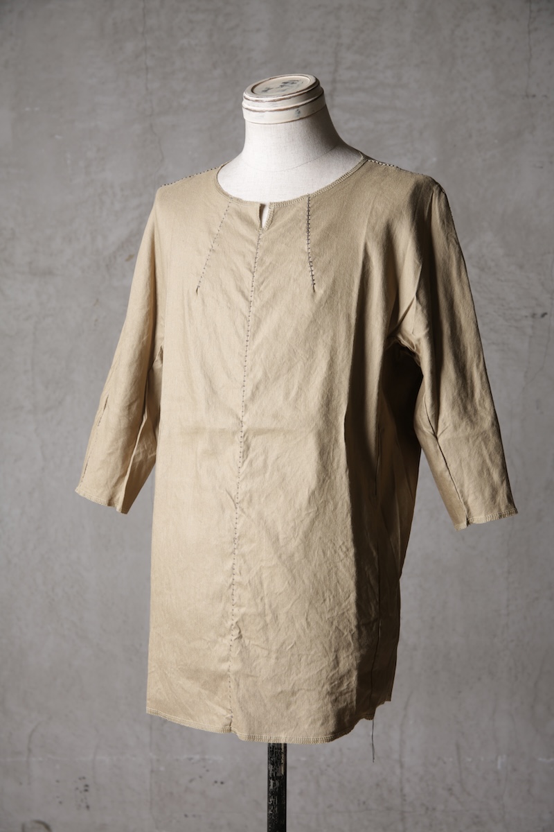 画像12: Wir Lineal / リネアル / FL721-W114 / Inorganic DRESS FABRIC TQ SLEEVE Dress LR st cloth / Buchen (12)
