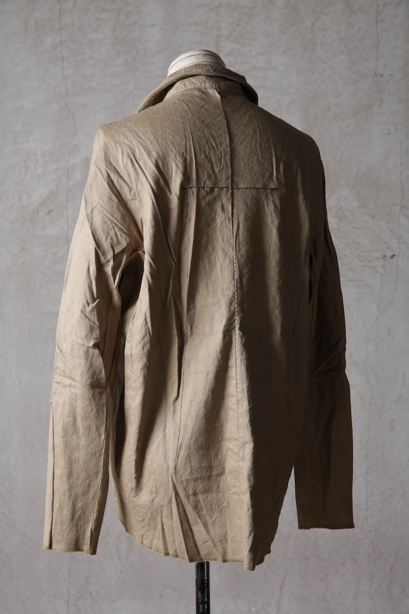 画像26: Wir Lineal / リネアル / FL721-W103 / Inorganic DRESS SHIRTS Dress LR st cloth / Blinken (26)